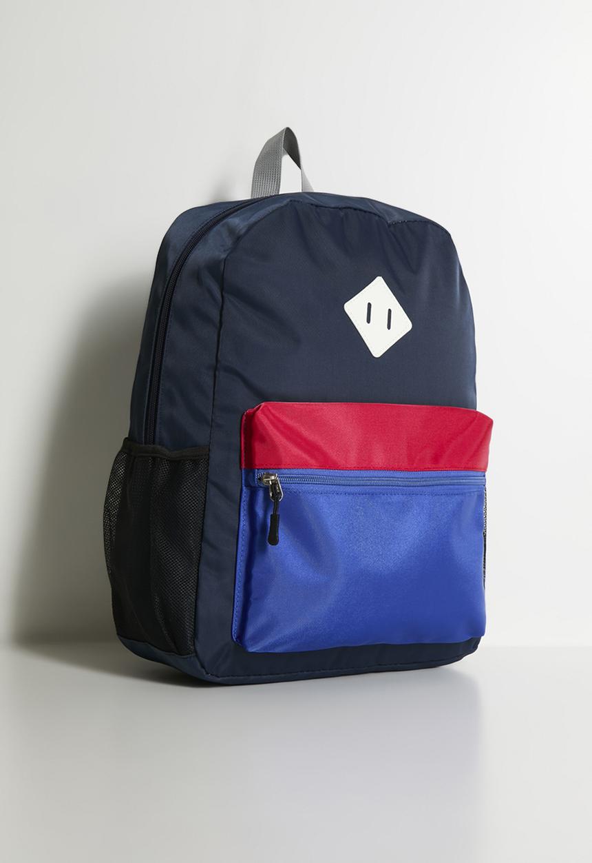 Pop Candy - Colour accent backpack - black & multi