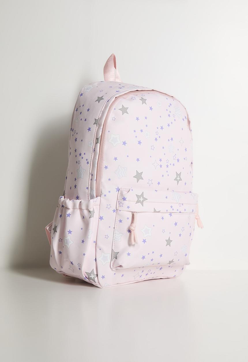 Pop Candy - Star aop backpack - pastel pink