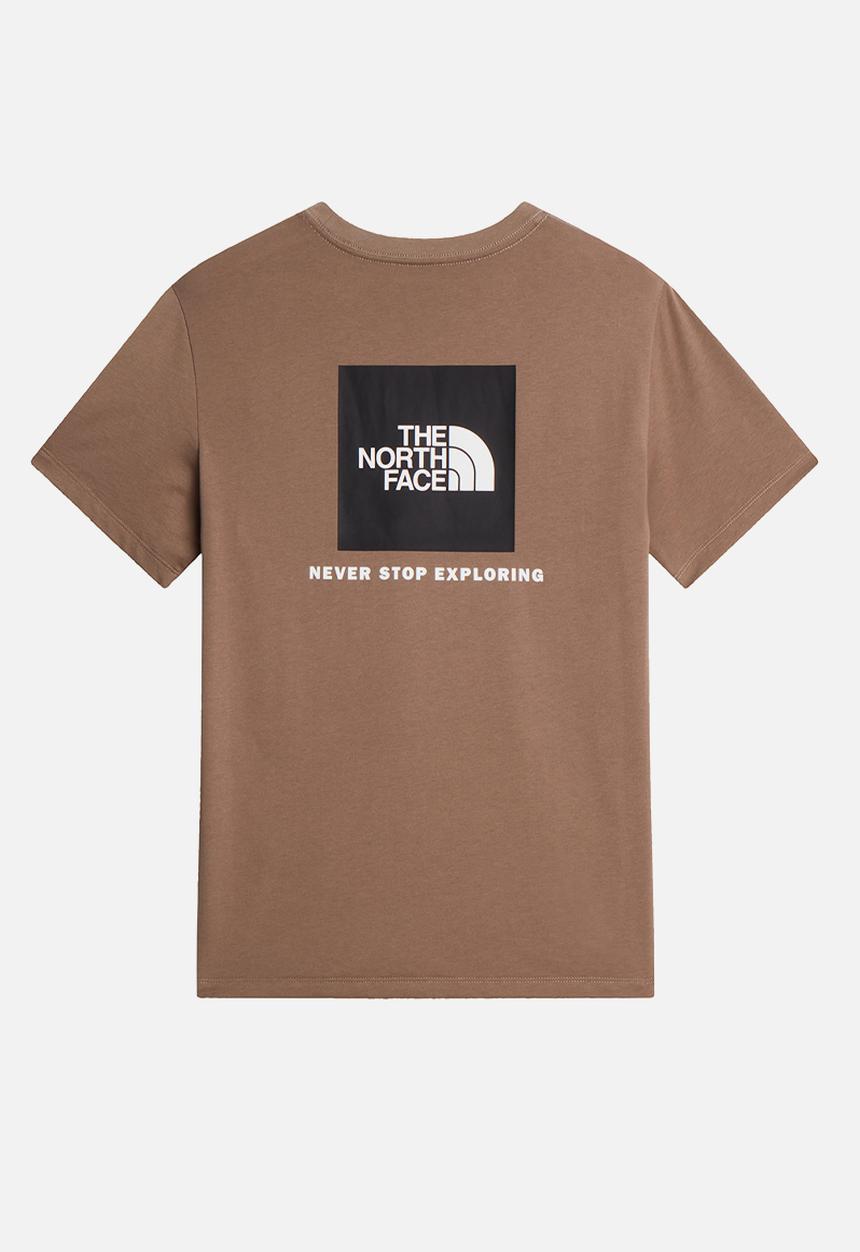 The North Face - W Evolution Box Nse Relaxed Short Sleeve Tee - Garnet
