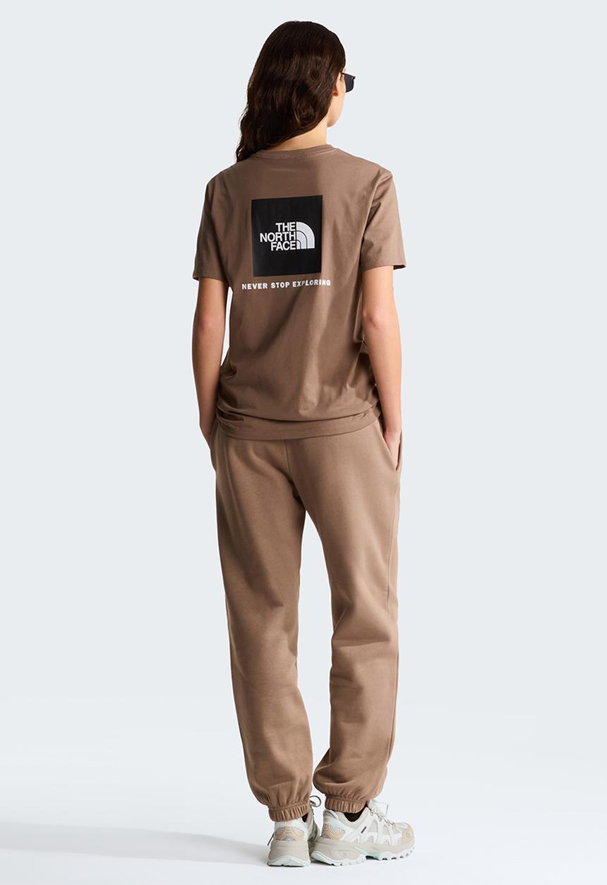 The North Face - W Evolution Box Nse Relaxed Short Sleeve Tee - Garnet