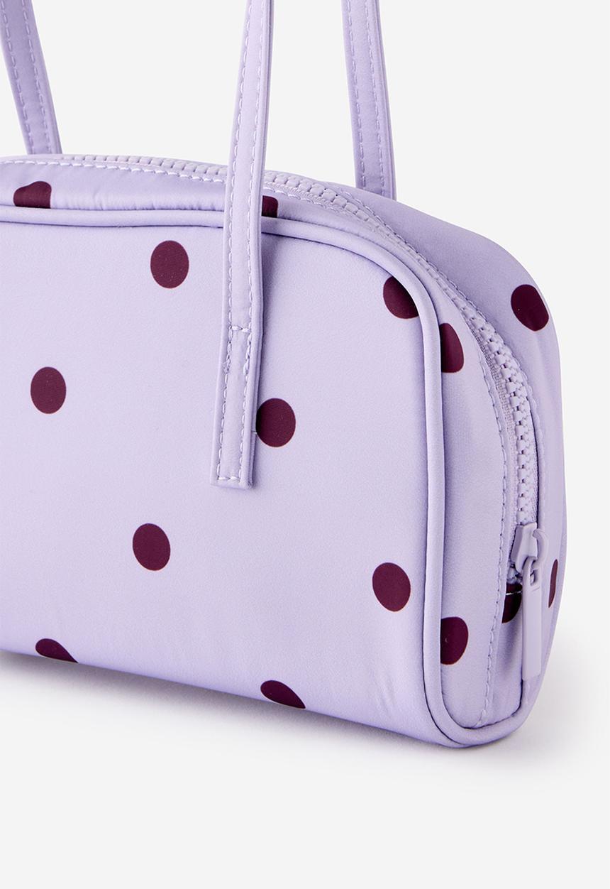 Cotton On - Lyndsey Bowler Bag - Vintage Lilac/Spot