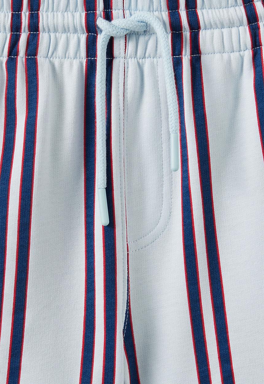 Cotton On - Essentials Short - Ice Blue / Denim Navy/ Varsity Red