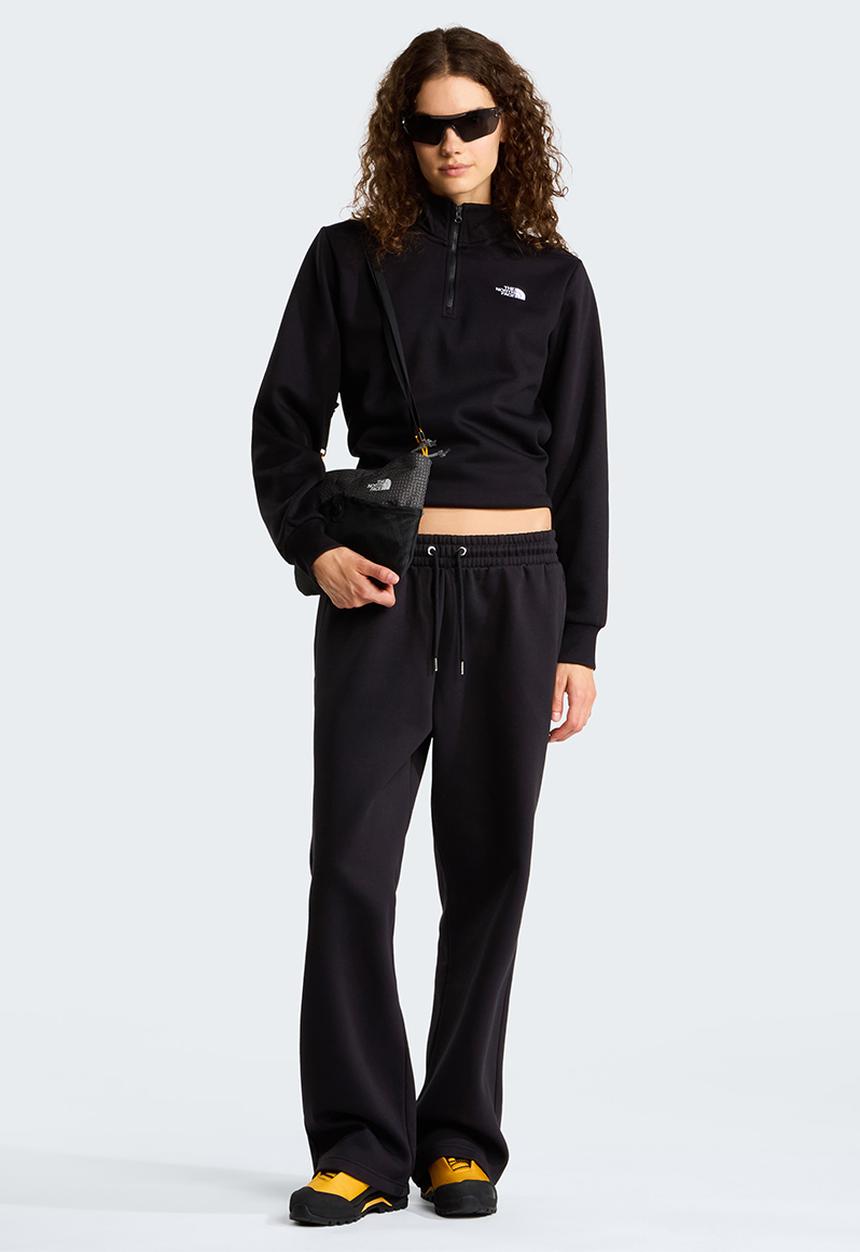 The North Face - W Tnf Essential Simple Dome Straight Leg Relaxed Pant - Tnf Black