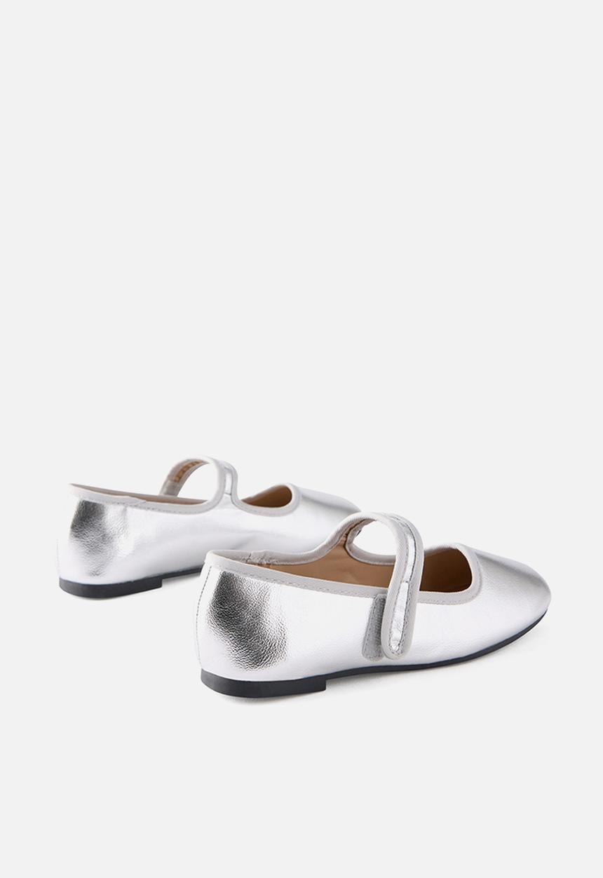 Cotton On - Olivia Ballet Flat - Silvery/Metallic