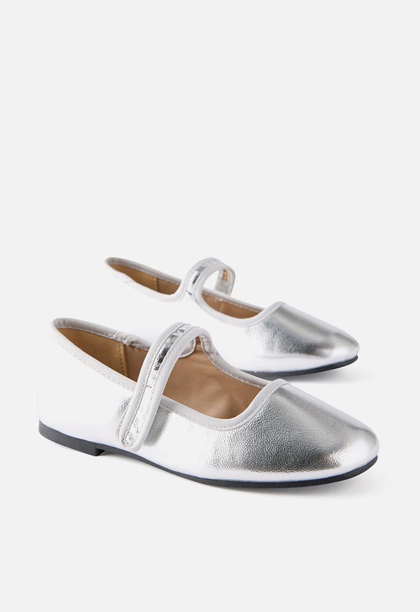 Cotton On - Olivia Ballet Flat - Silvery/Metallic