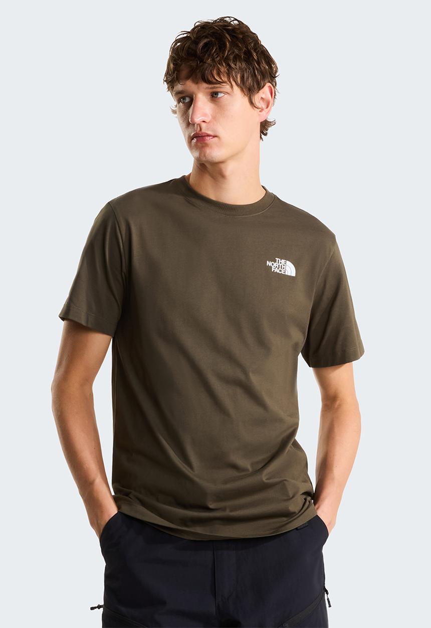 The North Face - M BOX NSE CELEBRATION REG SS TEE - NEW TAUPE GREEN