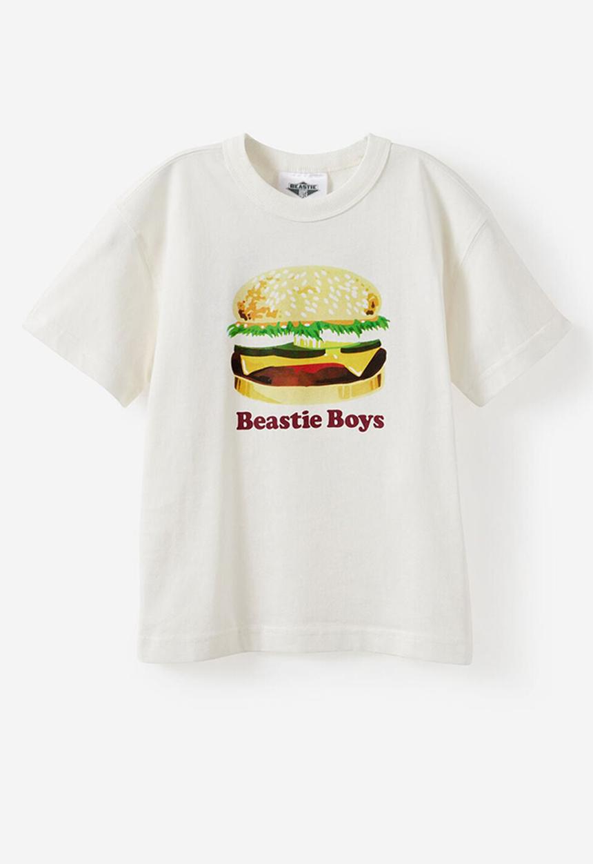 Cotton On - Licensed Drop Shoulder Short Sleeve Tee - Lcn Bra Vanilla/ Beastie Boys