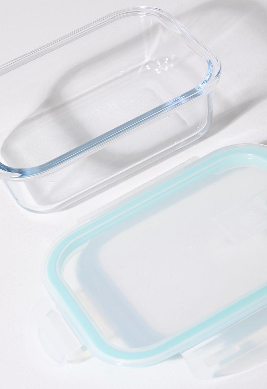 Excellent Houseware - Storage container with Lid - Clear