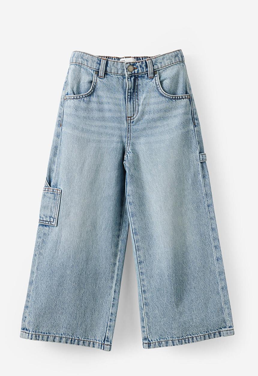 Cotton On - Skater Carpenter Jean - Airlie Light Blue/Carpenter