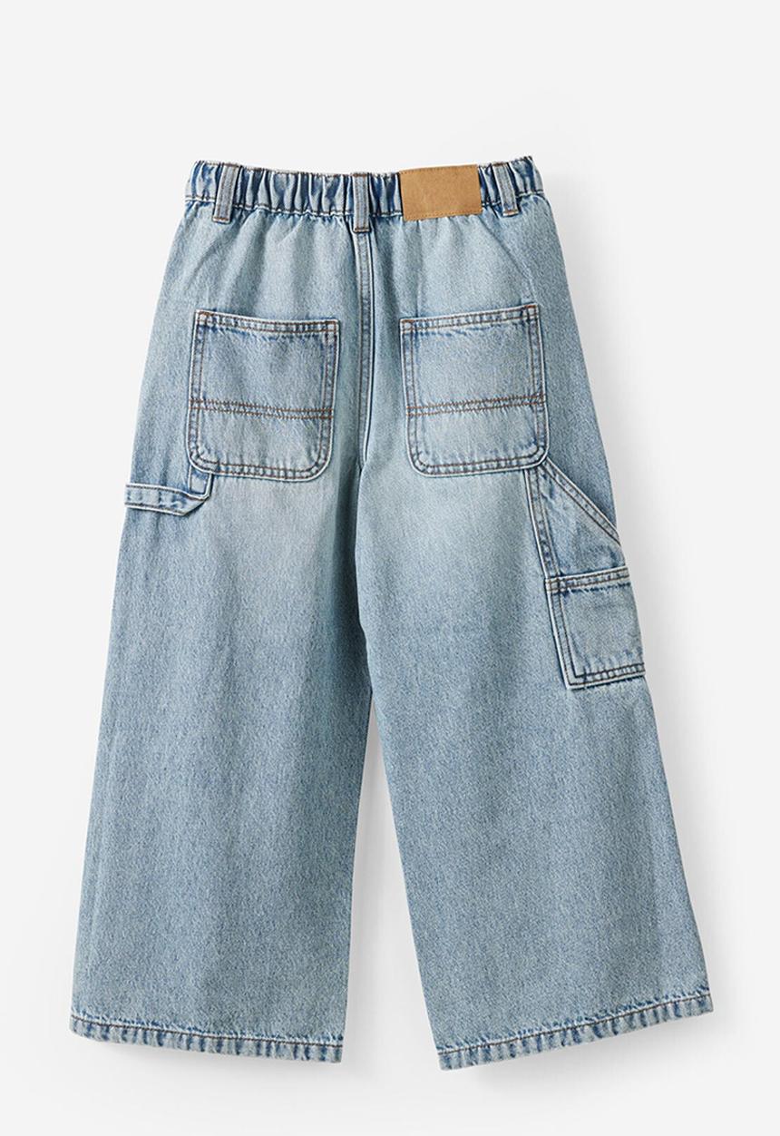 Cotton On - Skater Carpenter Jean - Airlie Light Blue/Carpenter