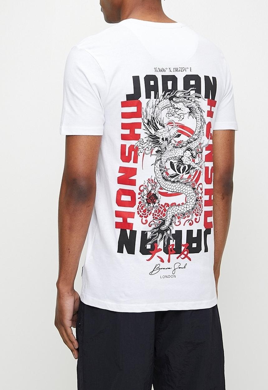 Brave Soul - T-Shirts - Optic White