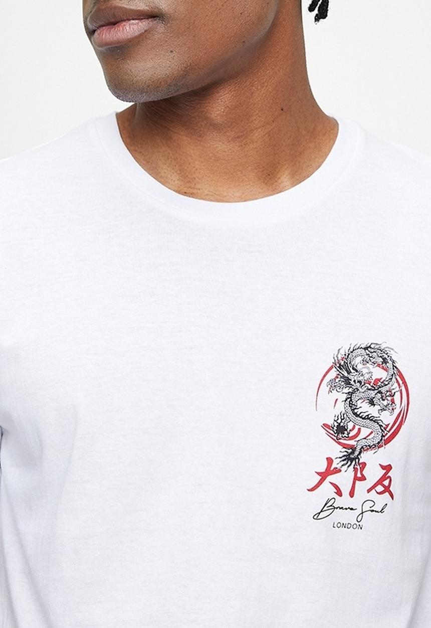 Brave Soul - T-Shirts - Optic White