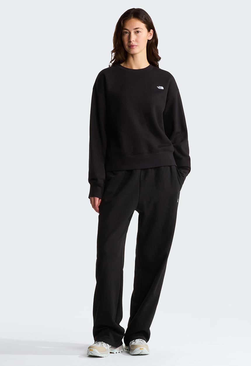 The North Face - W Tnf Essential Simple Dome Boxy Oversized Crew - Tnf Black