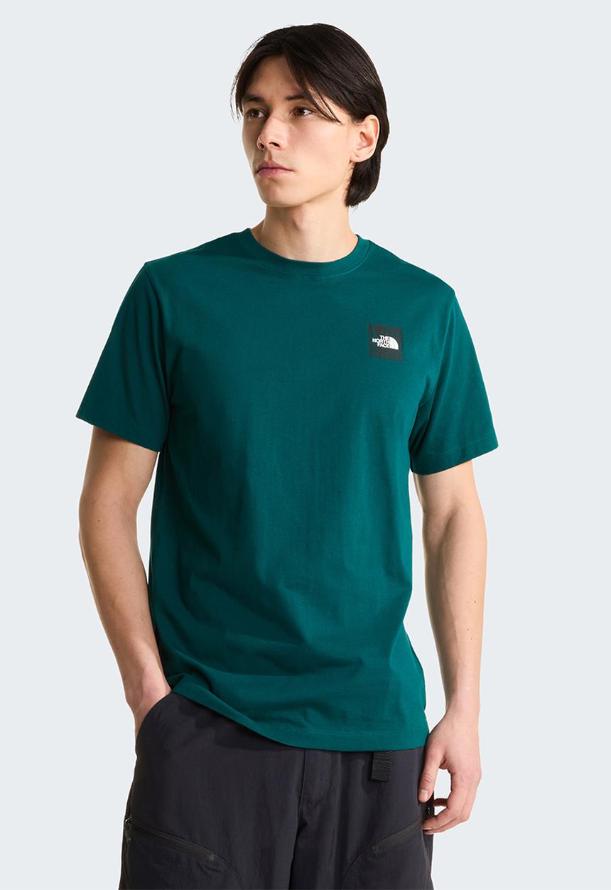 The North Face - M MONTE REG SS TEE - GRAPHIC Pacific Teal