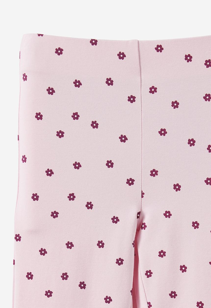 Cotton On - Essential Flare Legging - Ballet Pink/Daisy Ditsy