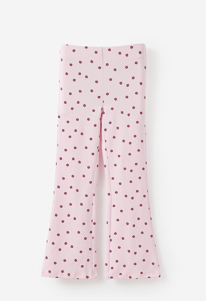 Cotton On - Essential Flare Legging - Ballet Pink/Daisy Ditsy