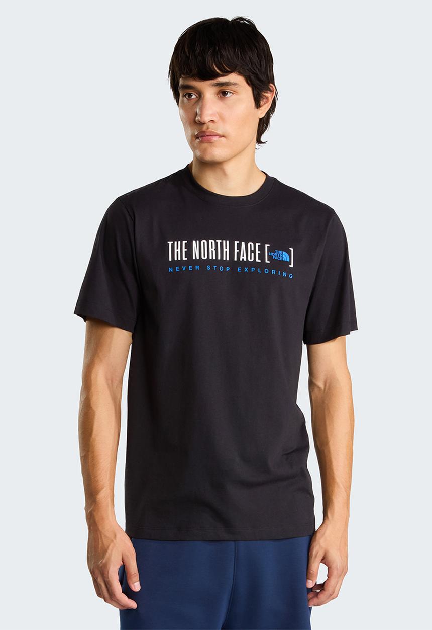 The North Face - M BRACKET LOGO REGULAR SS TEE  - TNF BLACK