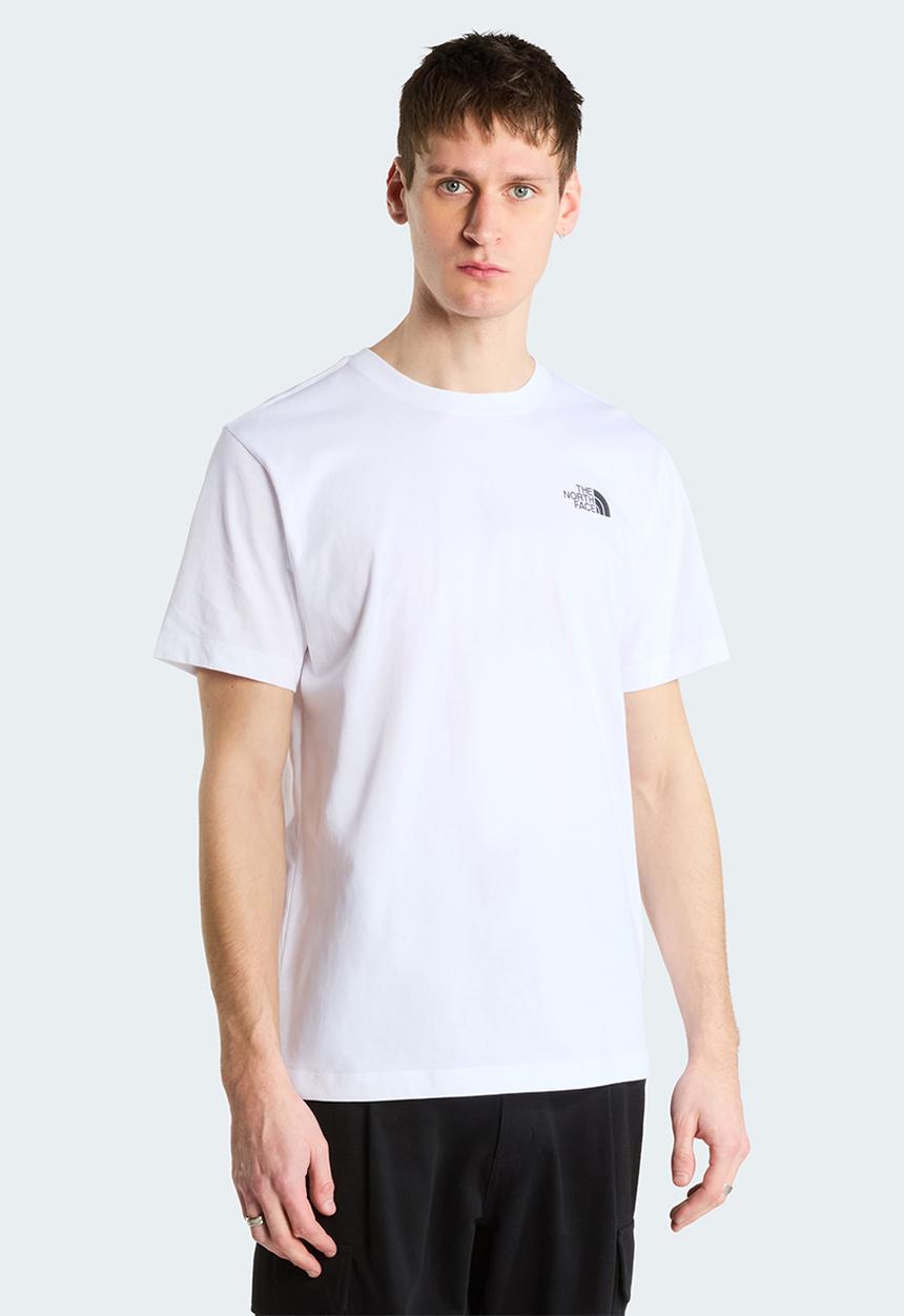 The North Face - M MOUNTAINSCAPE REGULAR SS TEE - TNF WHITE