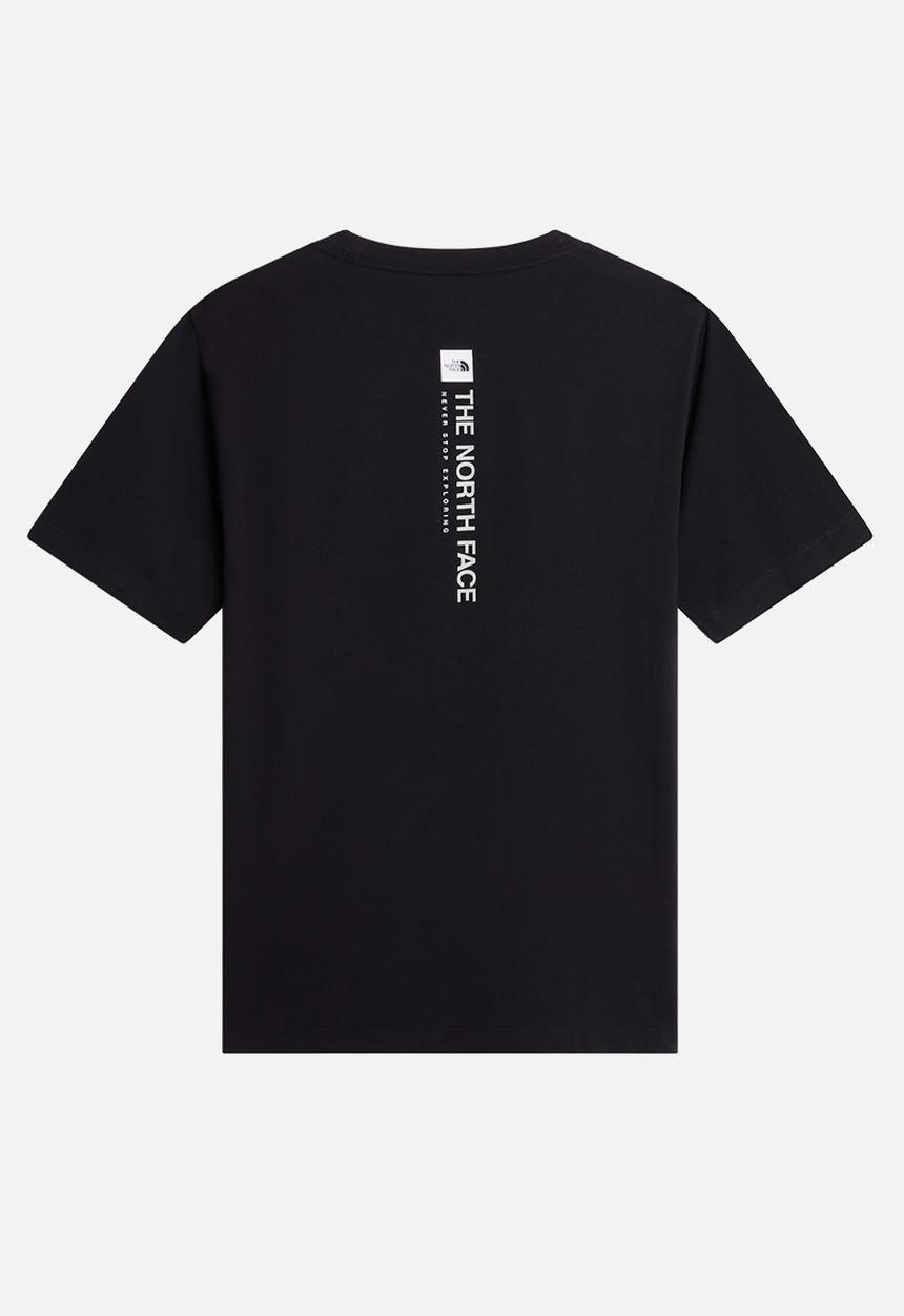 The North Face - M VERTICAL REG SS TEE-GRAPHIC TNF BLACK
