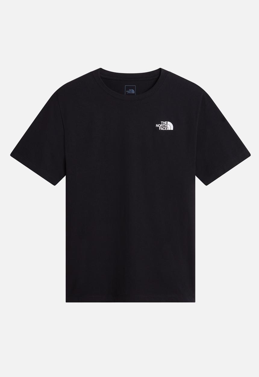 The North Face - M VERTICAL REG SS TEE-GRAPHIC TNF BLACK