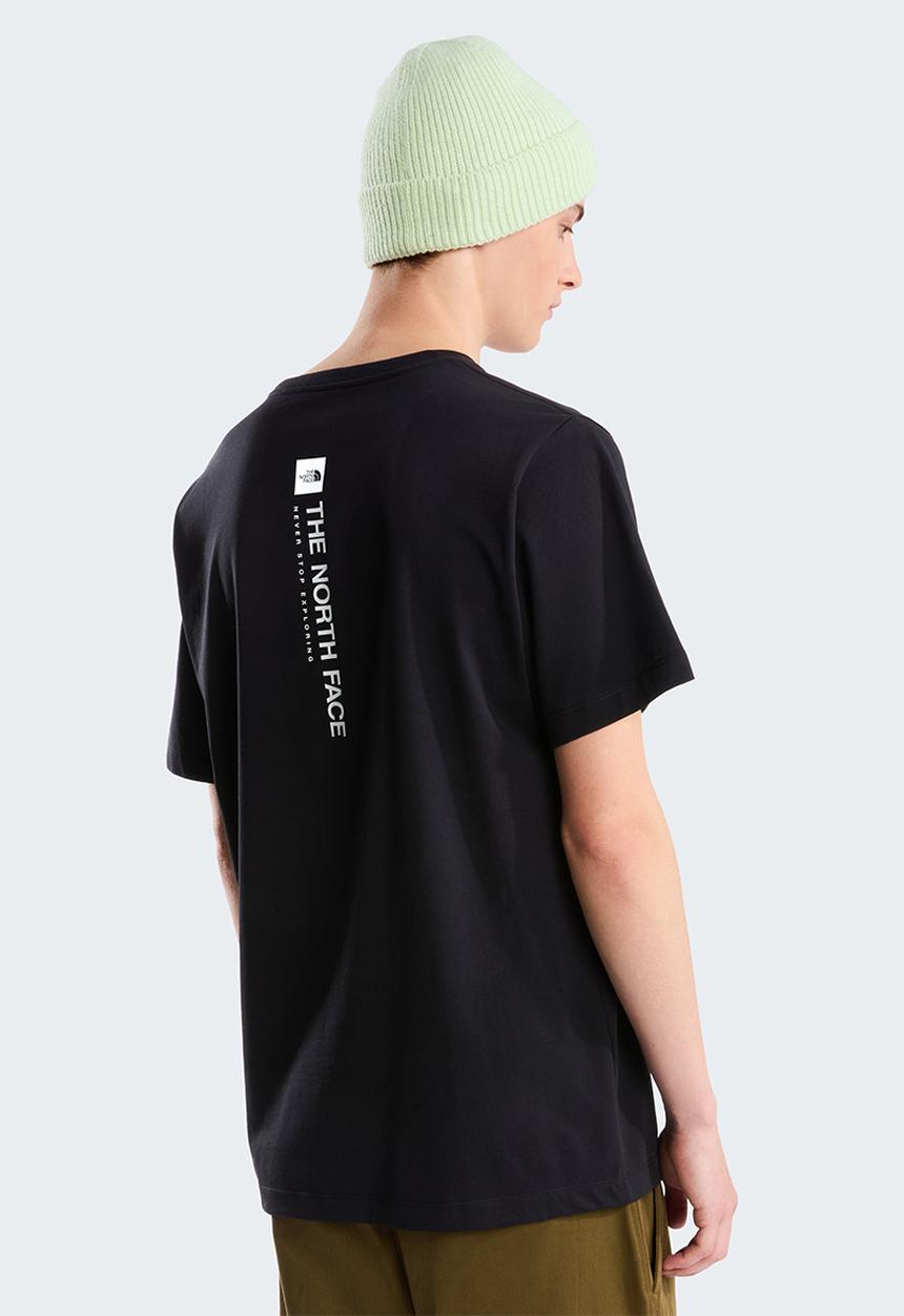The North Face - M VERTICAL REG SS TEE-GRAPHIC TNF BLACK