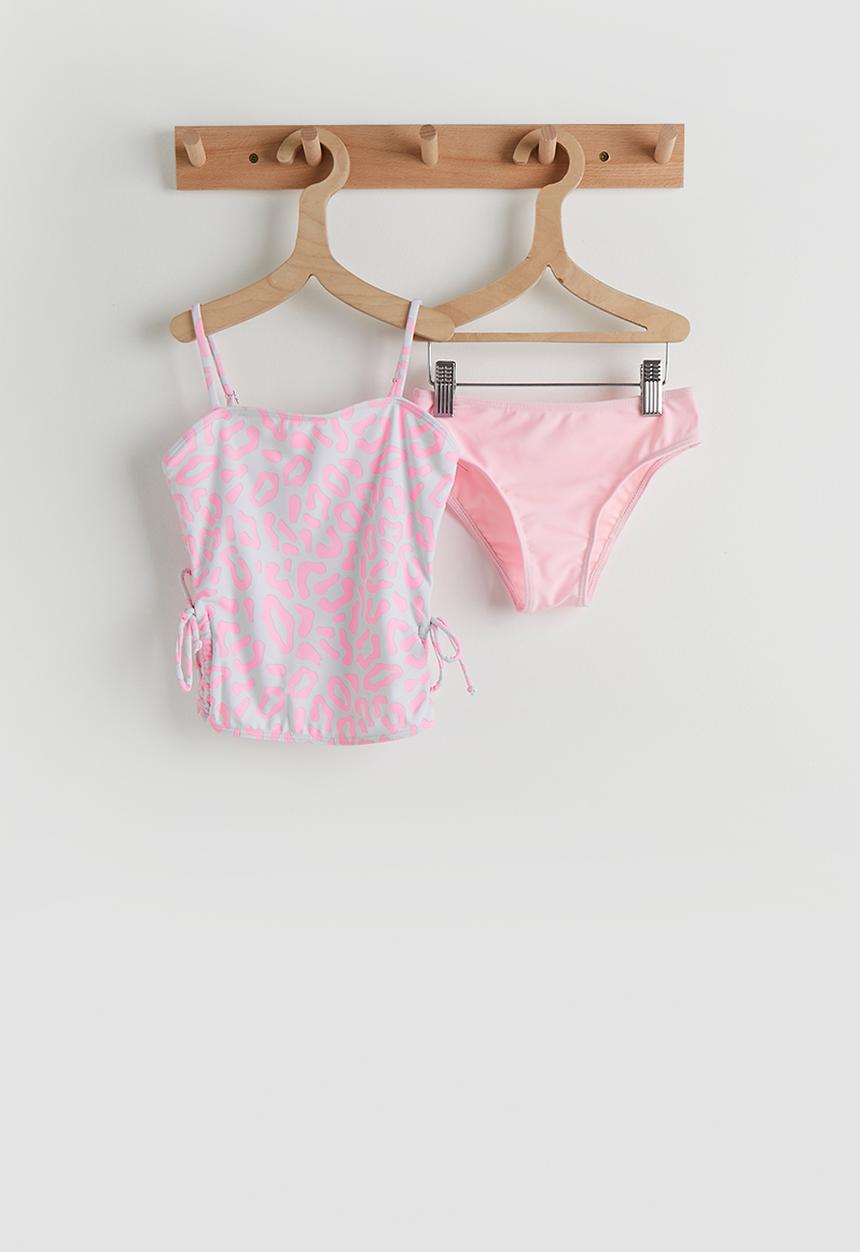 Pop Candy - Leopard print tankini - pink
