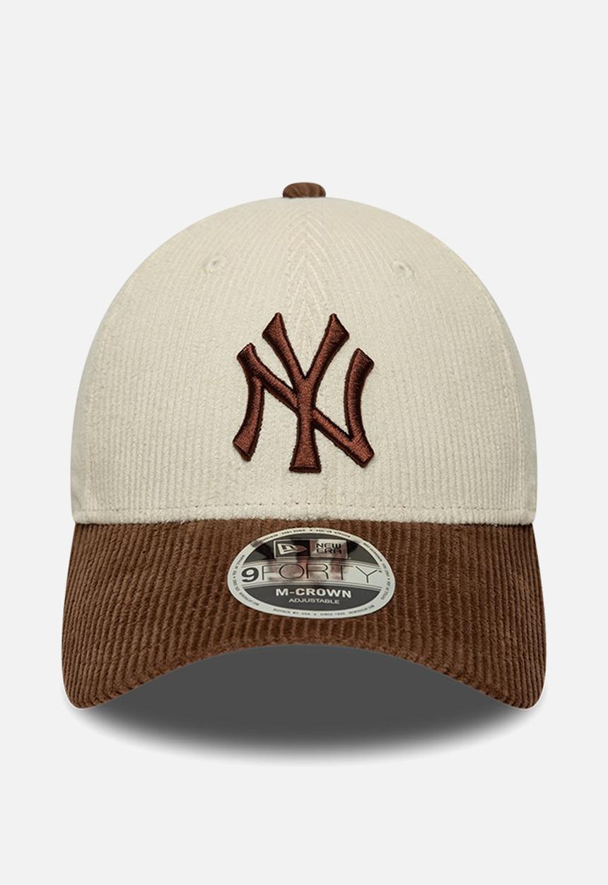 New Era - Cord 9Forty® Mc New York Yankees - Cream & Brown