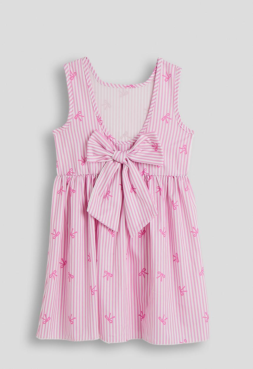 Pop Candy - Large back bow dress - sherbet pink