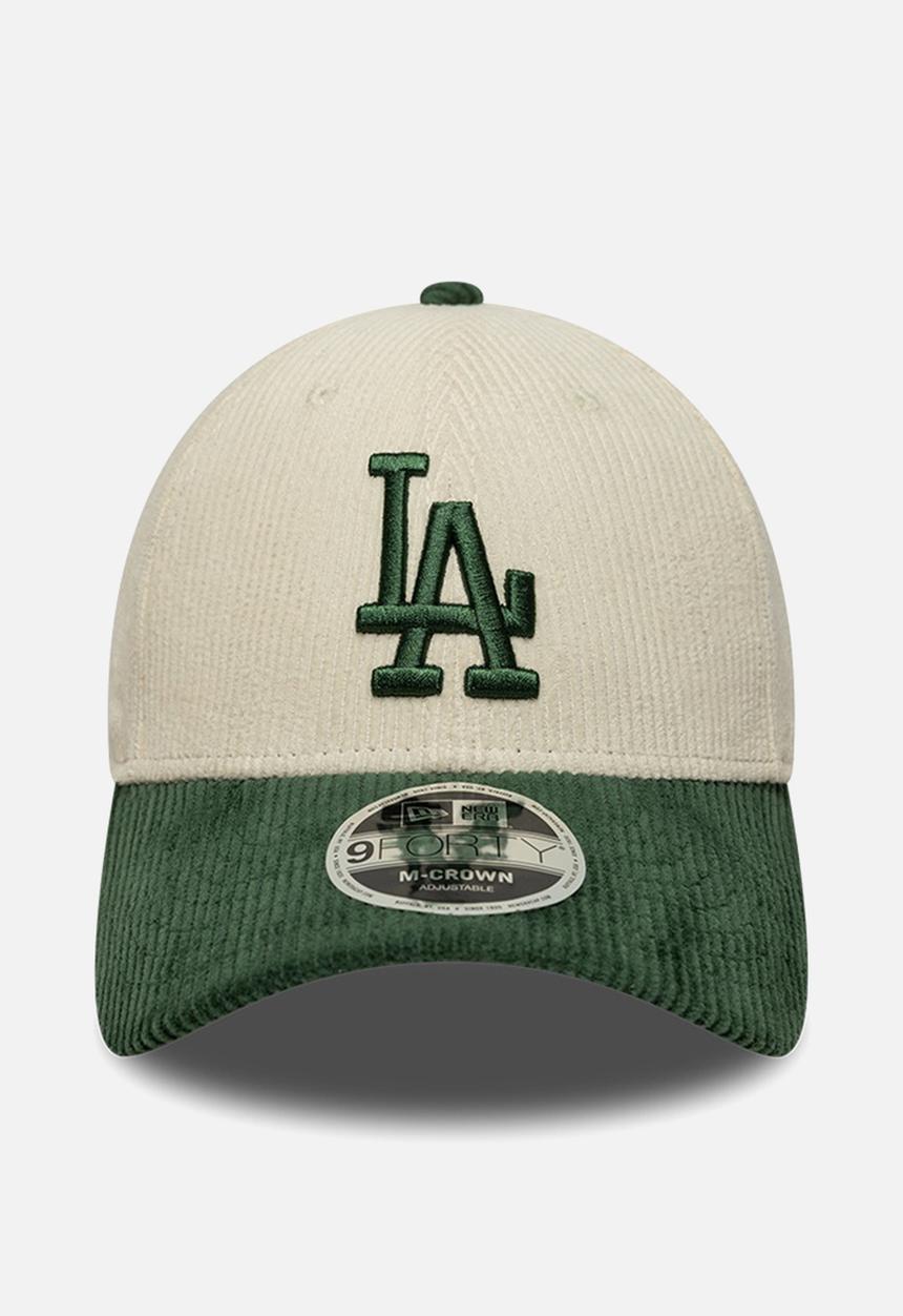 New Era - Cord 9Forty® Mc Los Angeles Dodgers - Cream & Green