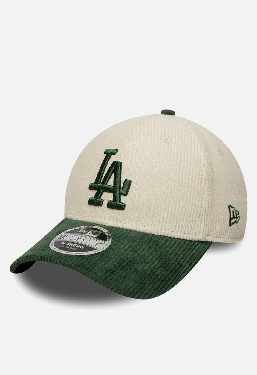 New Era - Cord 9Forty® Mc Los Angeles Dodgers - Cream & Green