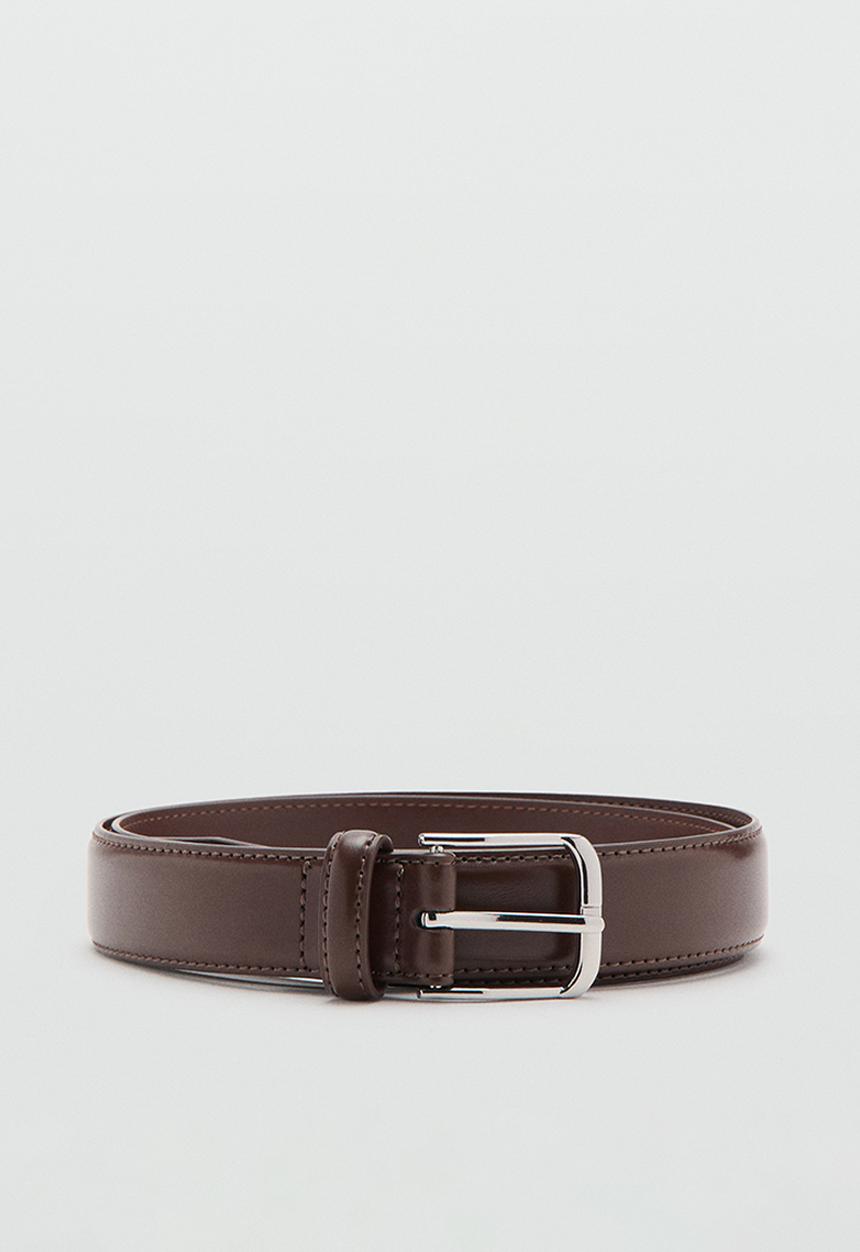 MANGO - Belt Basic - Brown