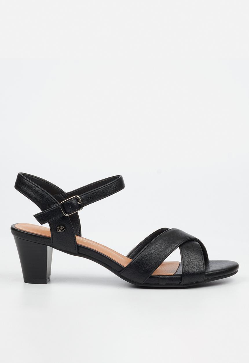 Butterfly Classics - Carol 1 ankle strap heel - black