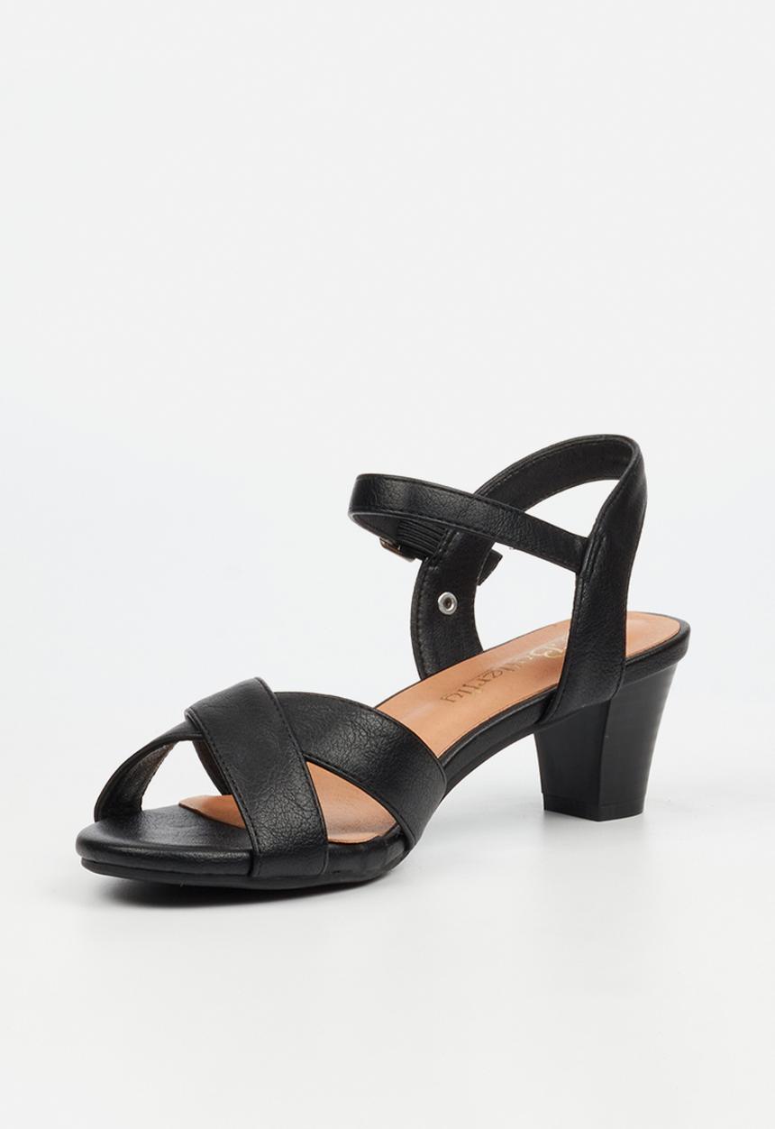 Butterfly Classics - Carol 1 ankle strap heel - black