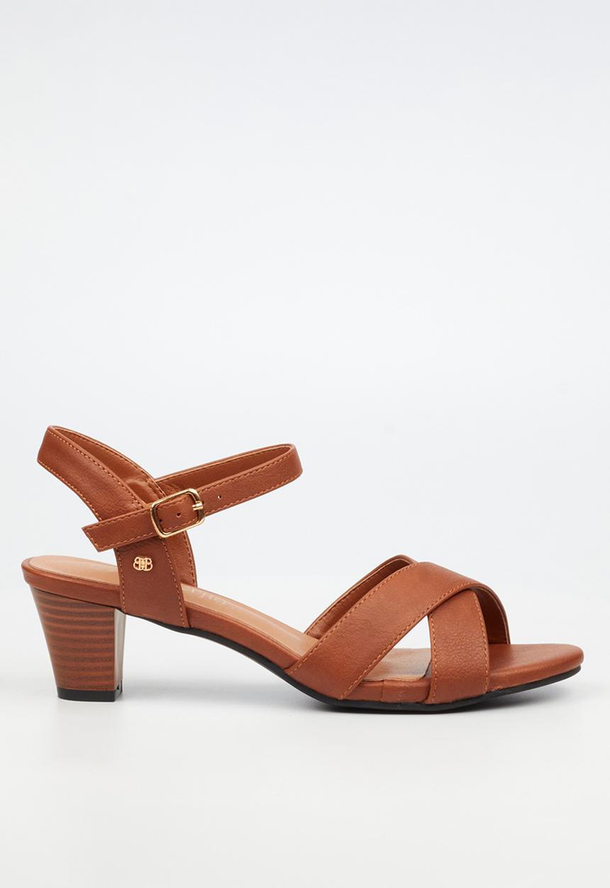 Butterfly Classics - Carol 1 ankle strap heel - tan