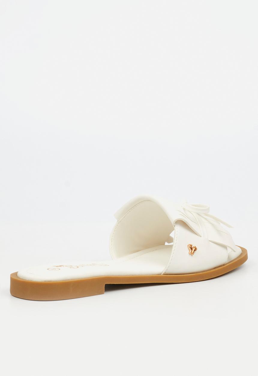 Butterfly Feet - Dorey 8 slide - white