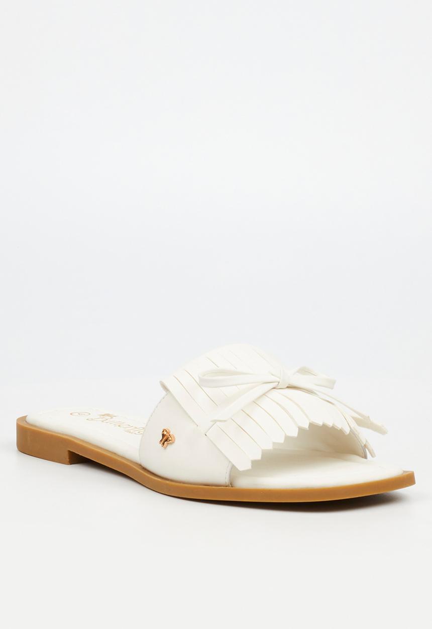 Butterfly Feet - Dorey 8 slide - white