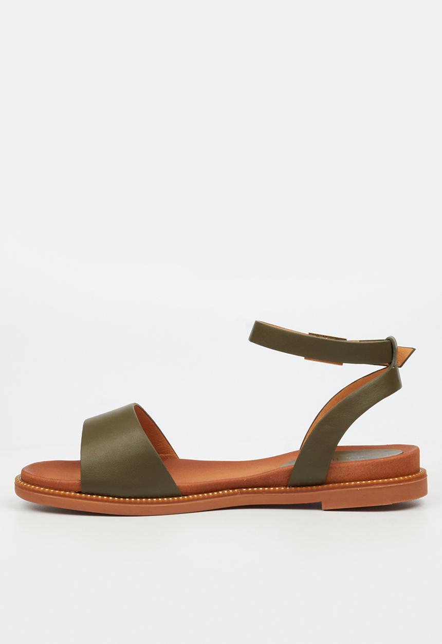 Butterfly Feet - Ellie 1 ankle strap sandal - olive