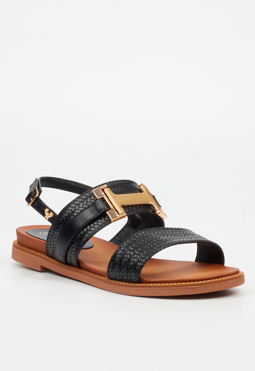 Butterfly Feet - Ellie 14 slingback sandal - black