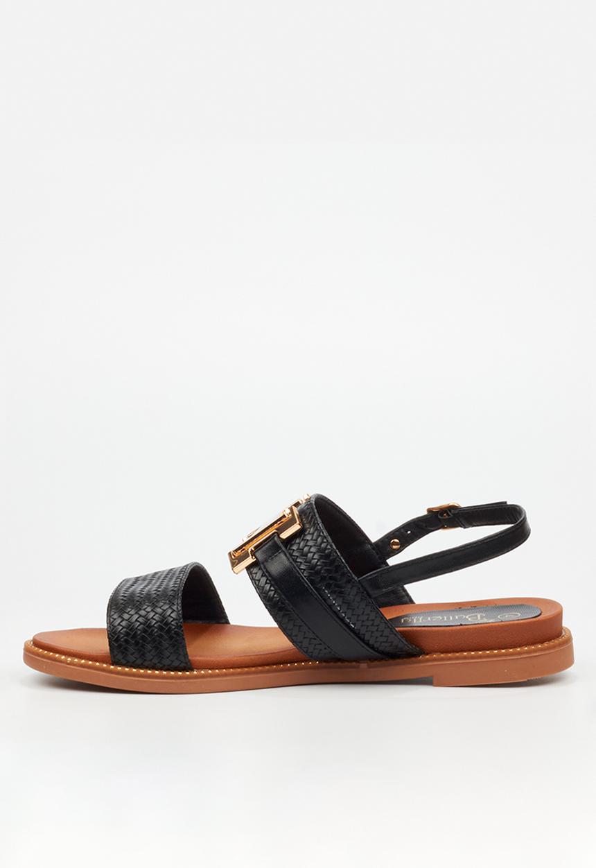 Butterfly Feet - Ellie 14 slingback sandal - black