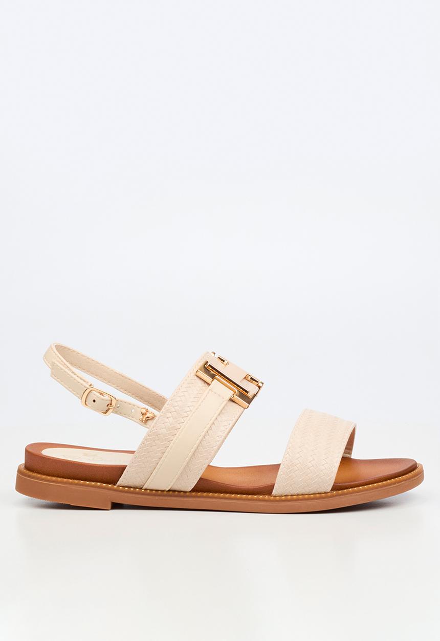 Butterfly Feet - Ellie 14 slingback sandal - bone