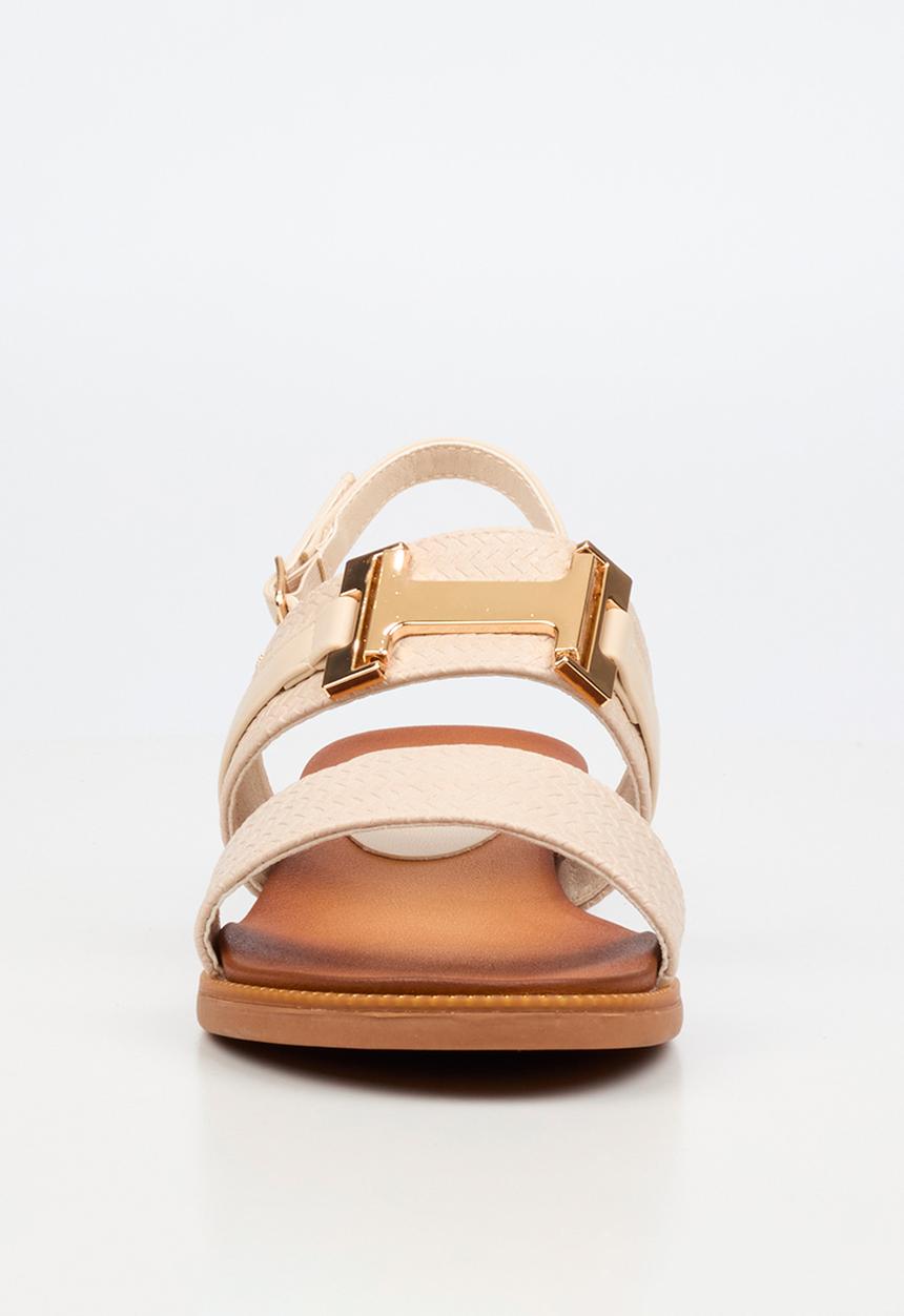 Butterfly Feet - Ellie 14 slingback sandal - bone