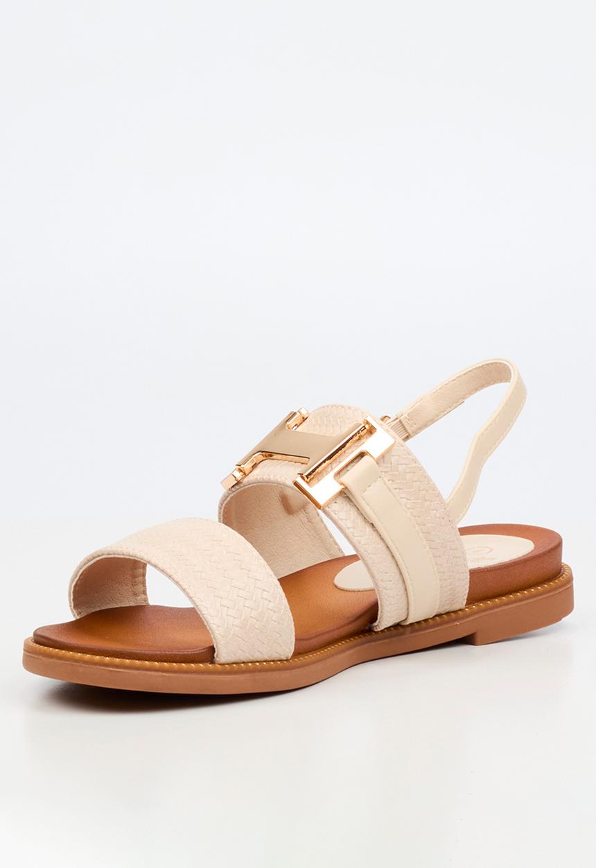 Butterfly Feet - Ellie 14 slingback sandal - bone