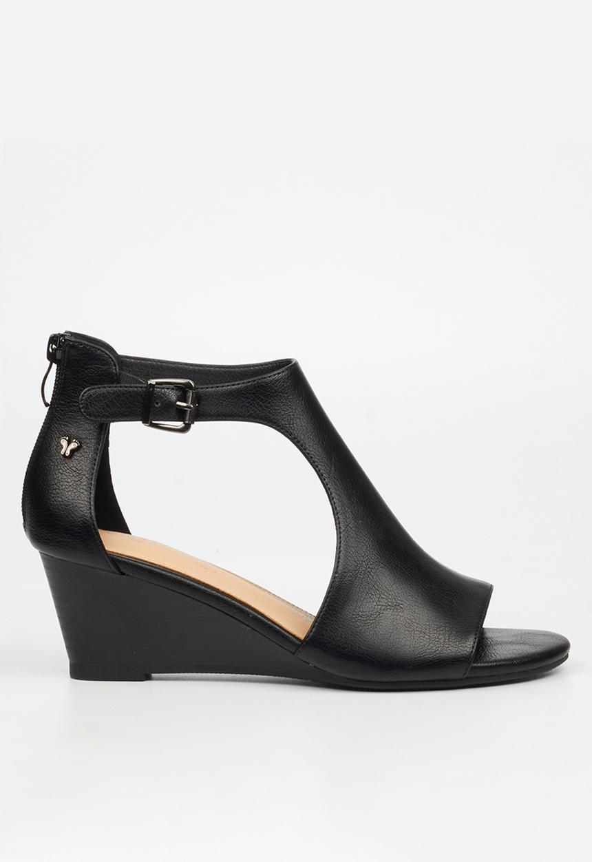 Butterfly Feet - Shani 15 wedge heel - black