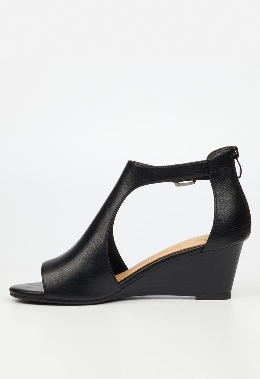 Butterfly Feet - Shani 15 wedge heel - black