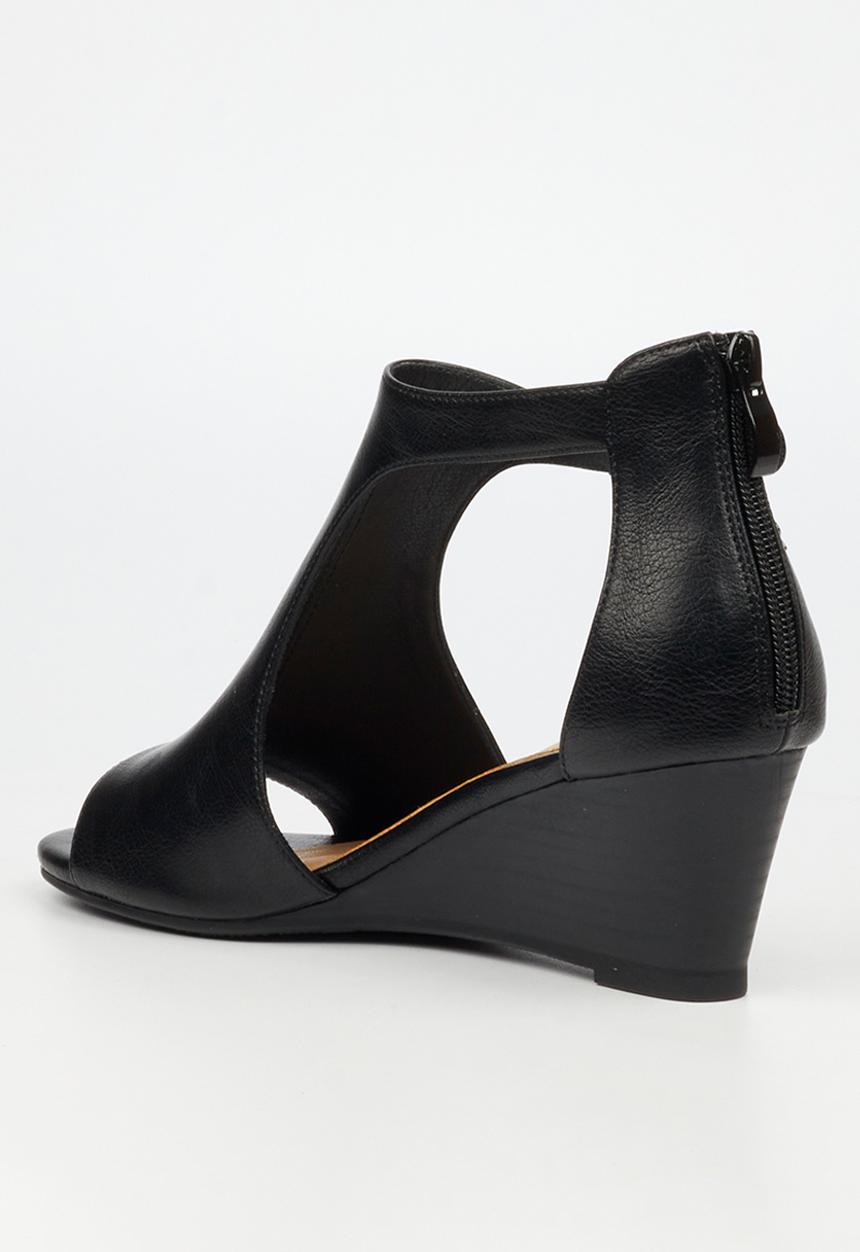 Butterfly Feet - Shani 15 wedge heel - black