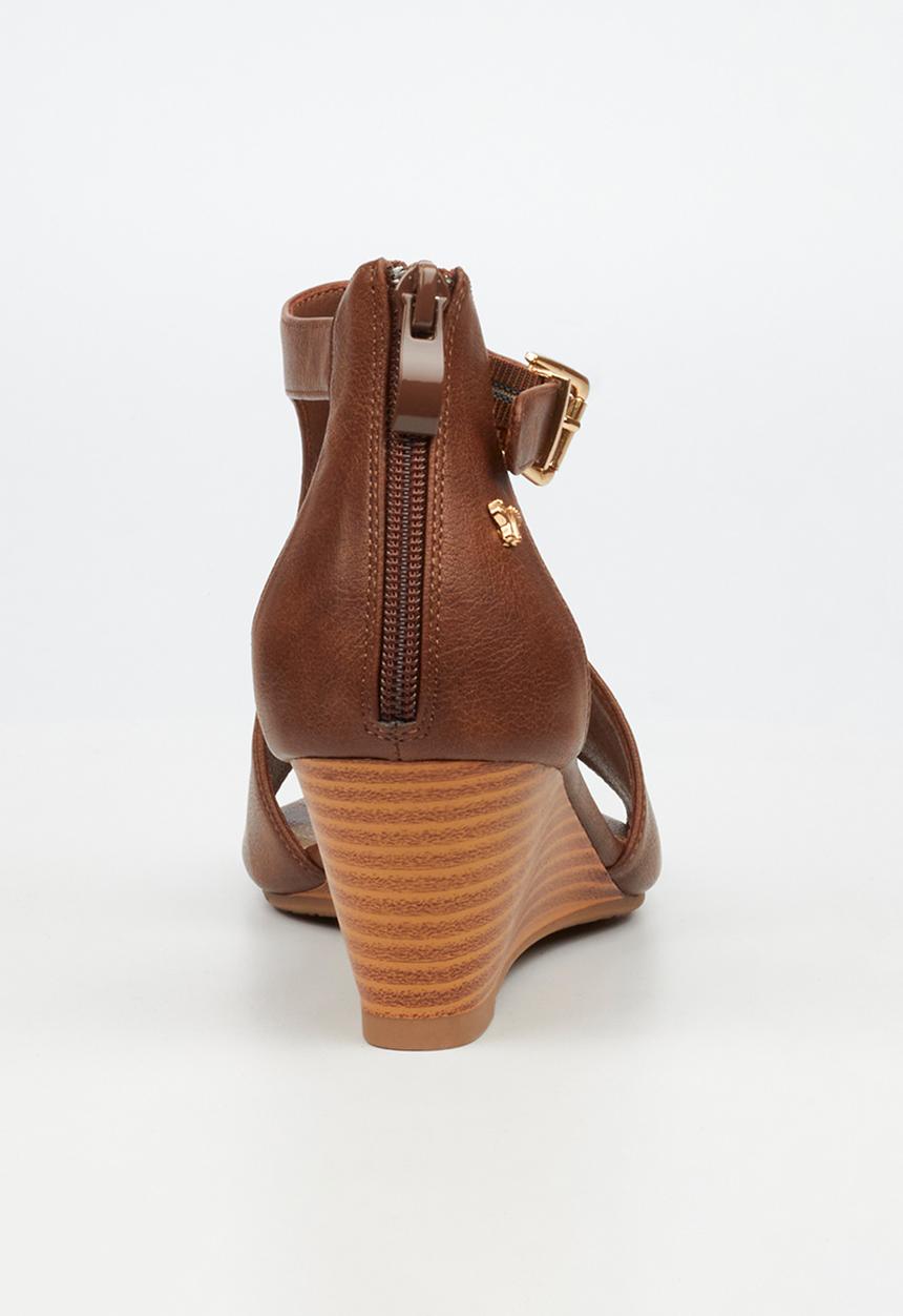 Butterfly Feet - Shani 15 wedge heel - chocolate
