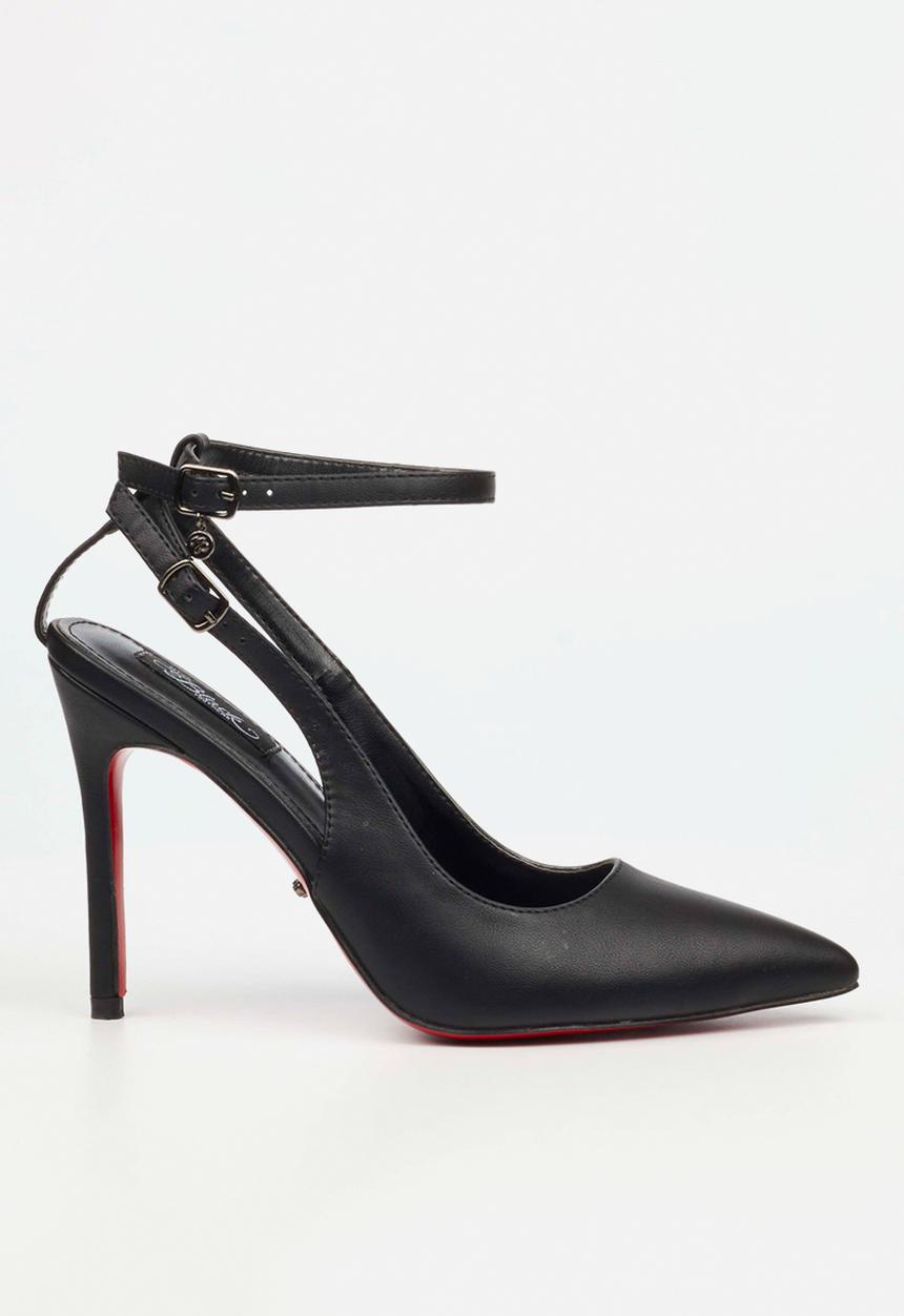 Miss Black - Lola 78 multi-strap heel - black