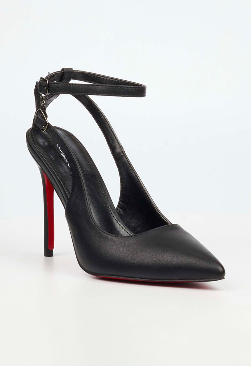 Miss Black - Lola 78 multi-strap heel - black