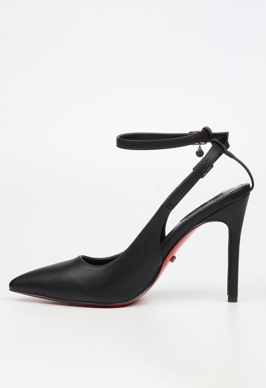 Miss Black - Lola 78 multi-strap heel - black