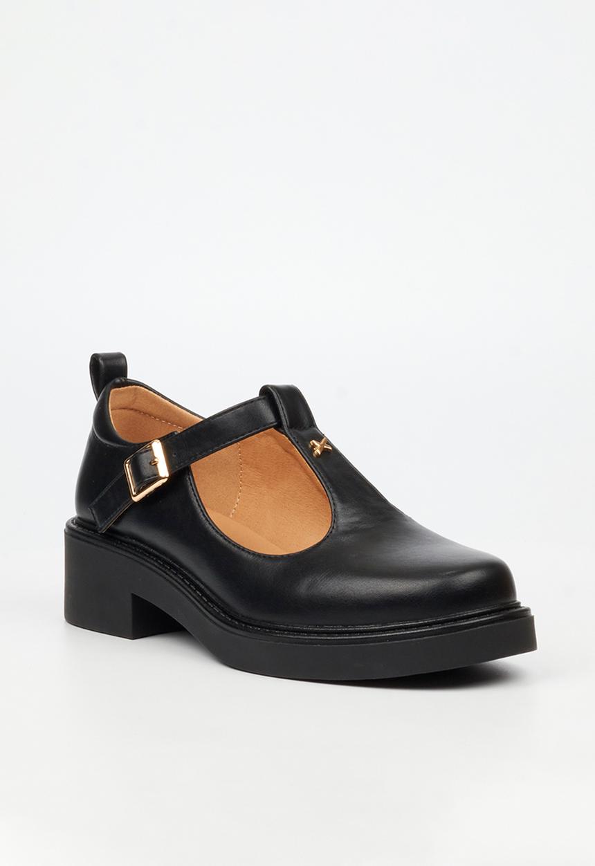 Rock & Co - Cryptic 2 mary-jane chunky loafer - black